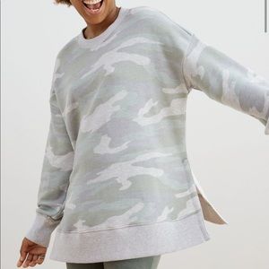 Aerie Desert Camo Oversized Sweatshirt